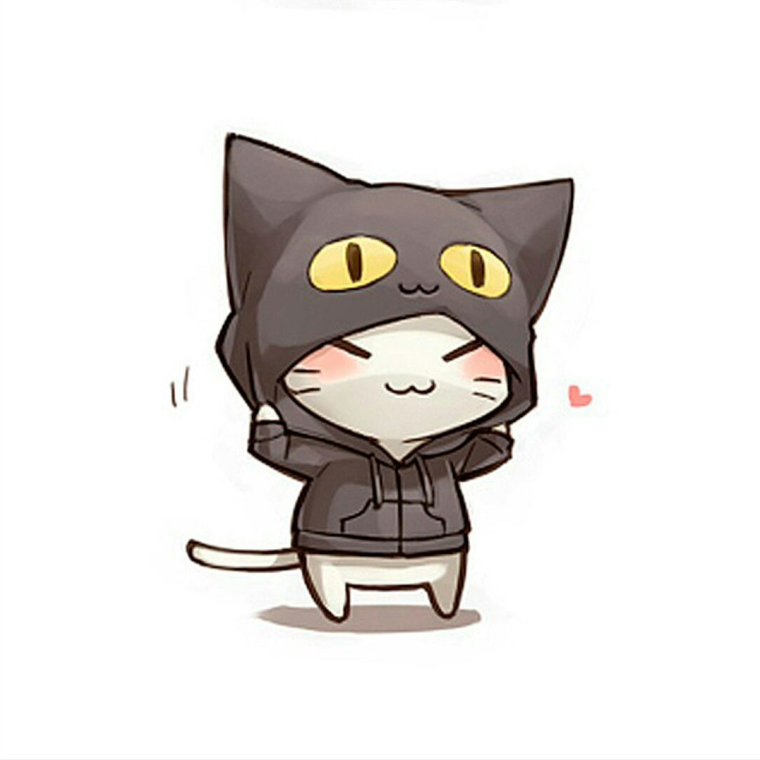 Аниме котики на аву