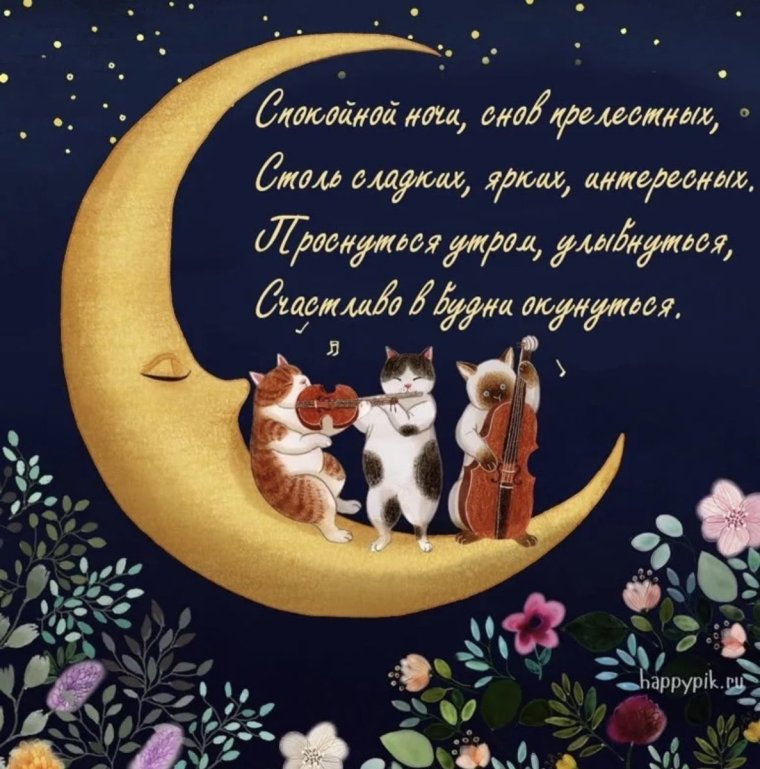 Пожелания спокойной ночи