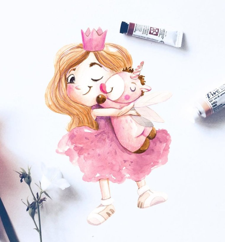 Иллюстрации Светланы Янецкой принцессы