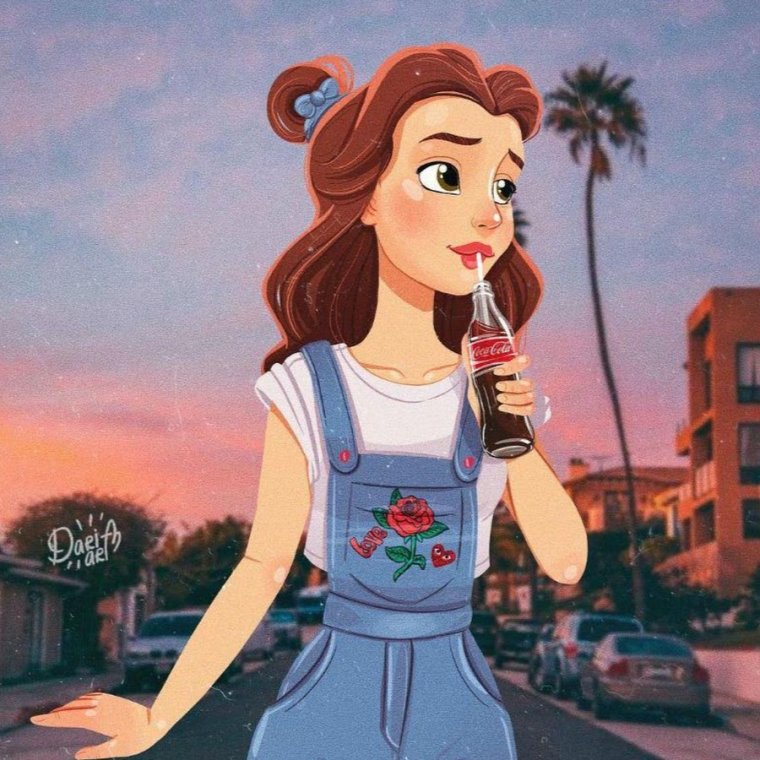 Аватарки с принцессами современная обработка