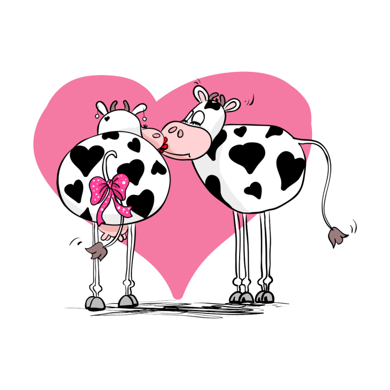 Влюблённая корова