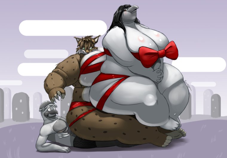 Толстые аниме коровы