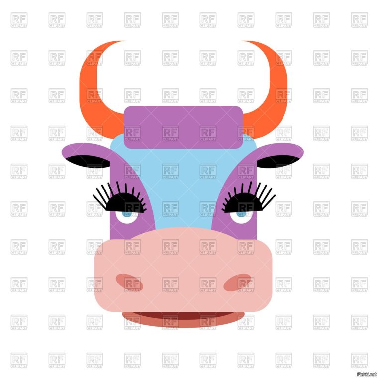 Ресницы коровы