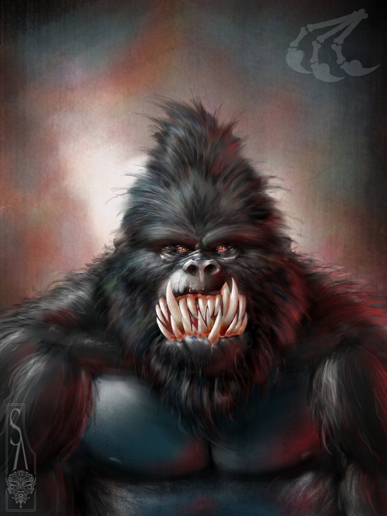 Злая горилла