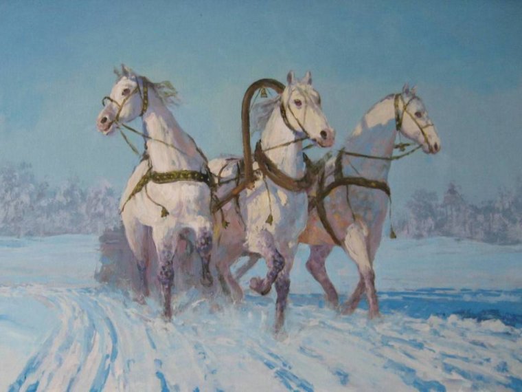 Васнецов тройка