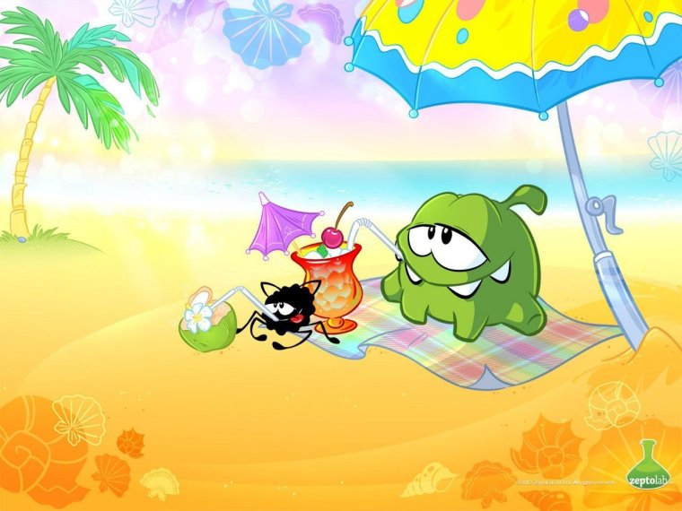 Ам Ням на море