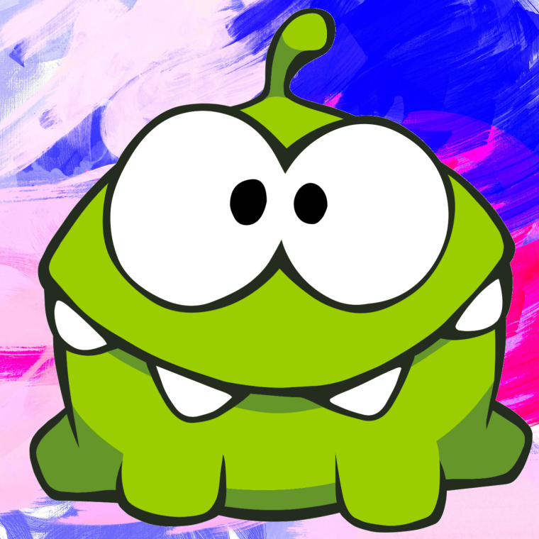 Лягушка из игры Cut the Rope