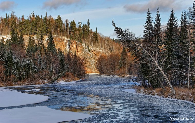 Река Мана Красноярский край