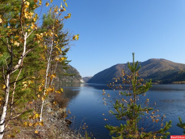 Река Енисей Хакасия