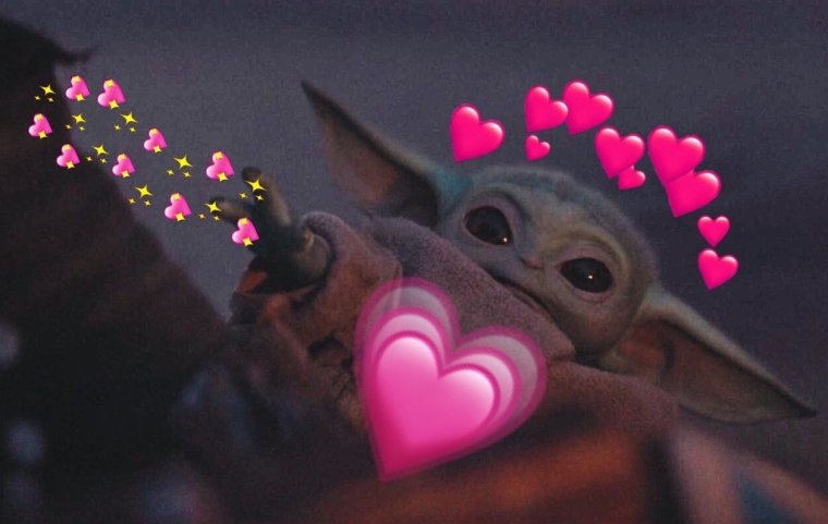 Йода с сердечком