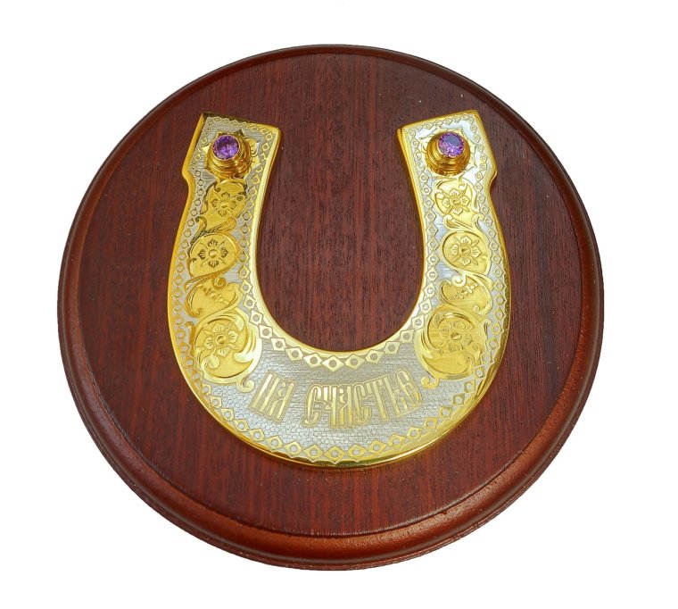 Сувенир подкова на счастье