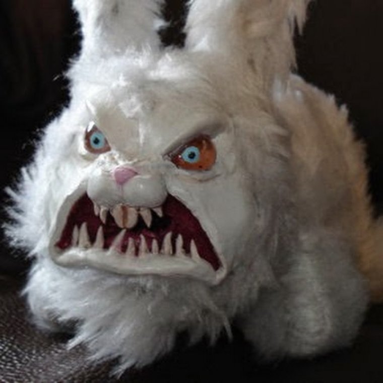 Белый и пушистый