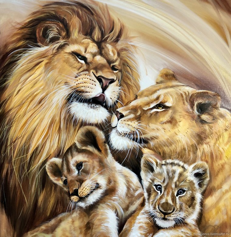 Картина семья Львов