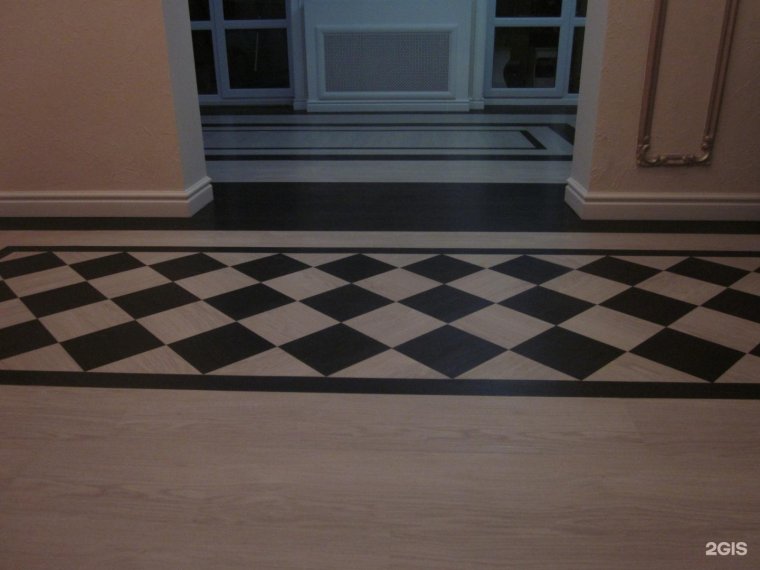 Кварц виниловый плитка ромб