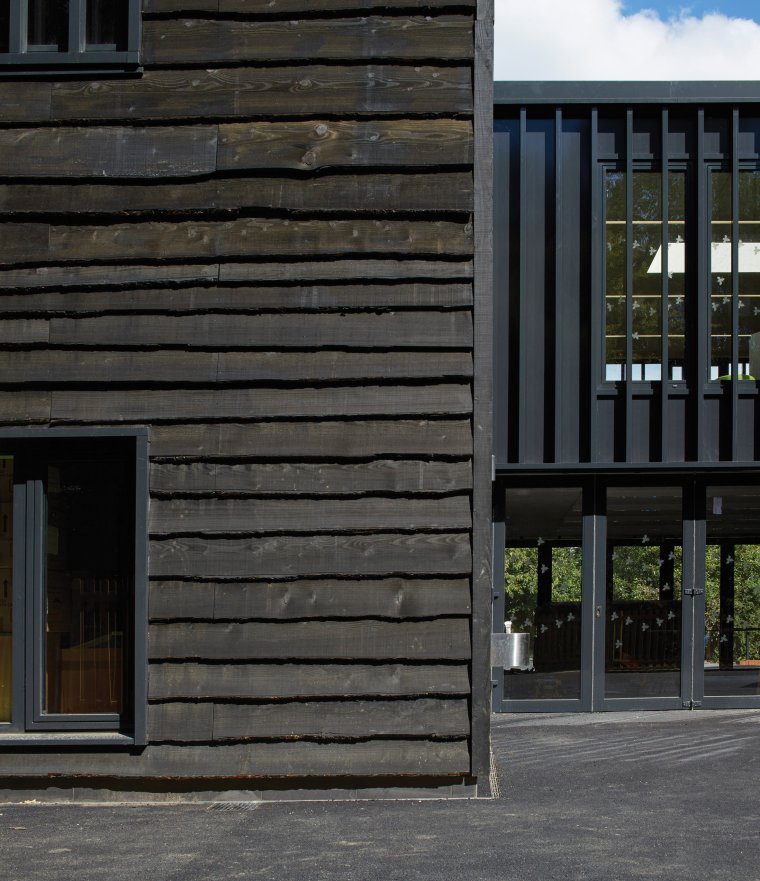 Скандинавская доска для фасада