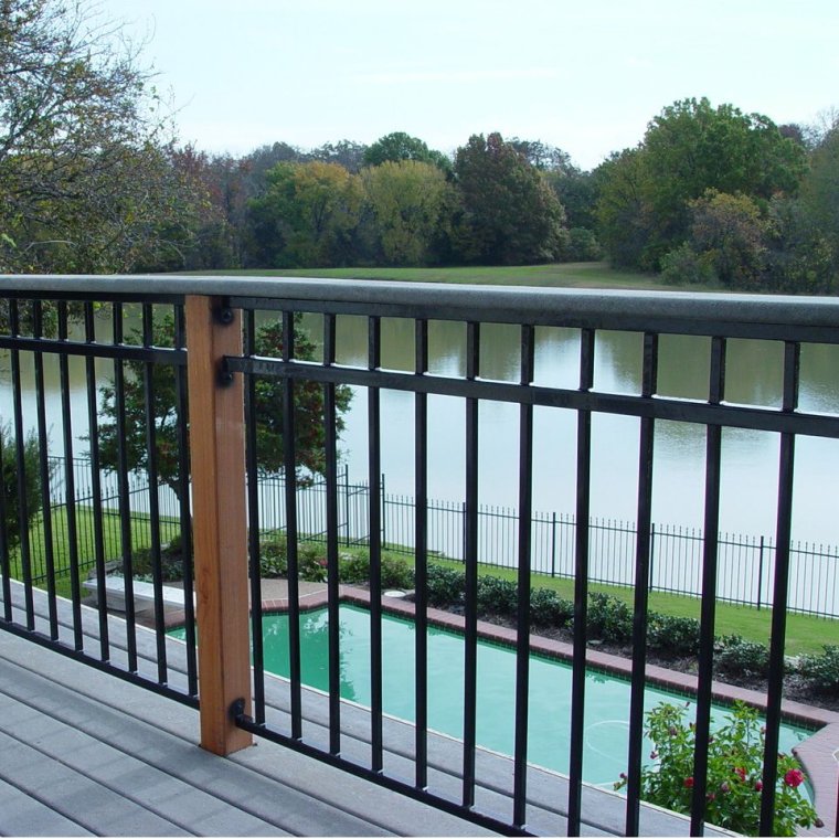 Metal Deck Railing