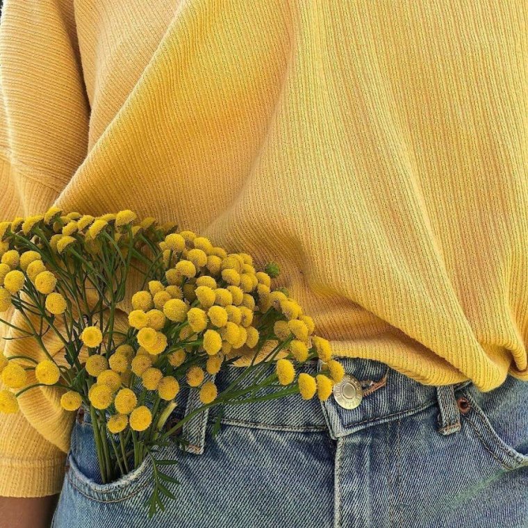 Эстетика лета в желтом