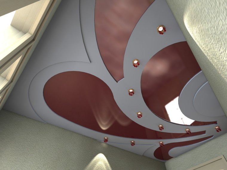 Потолки необычной формы