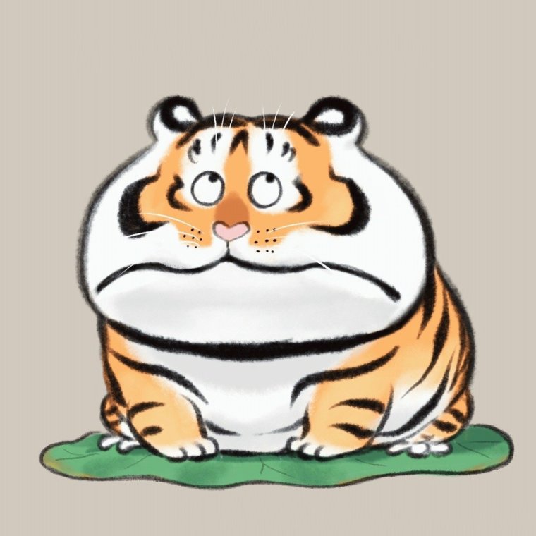 Японский пухлый тигр