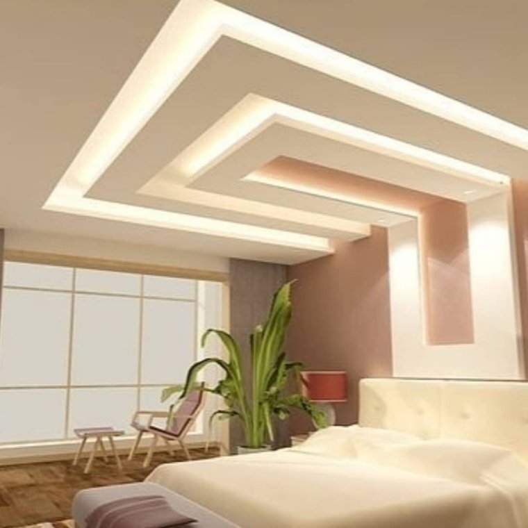 Оригинальные потолки из гипсокартона