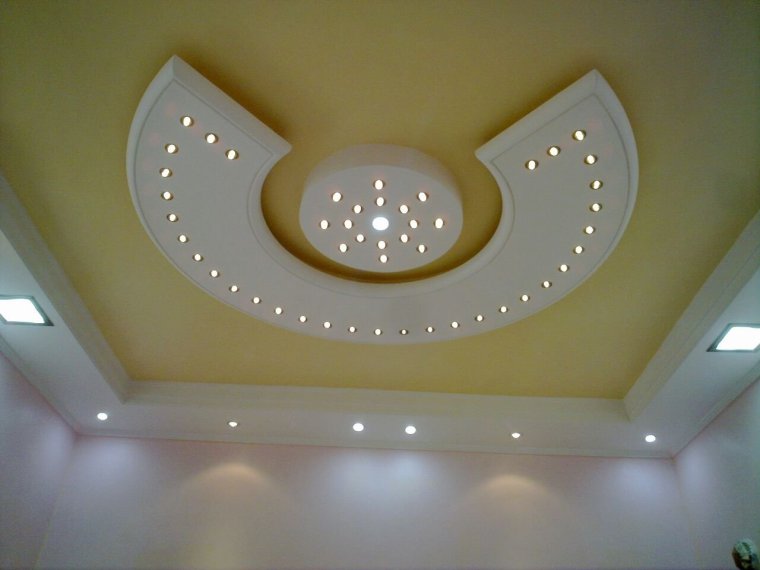 Потолок гипсокартон фигура