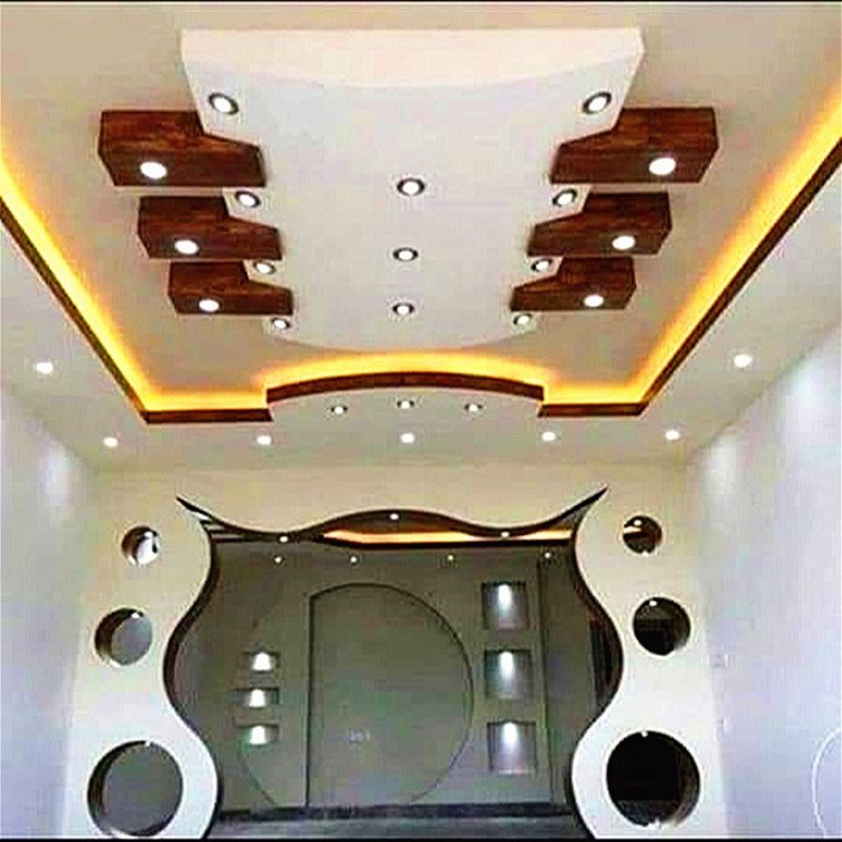 Потолок гипсокартон фигура