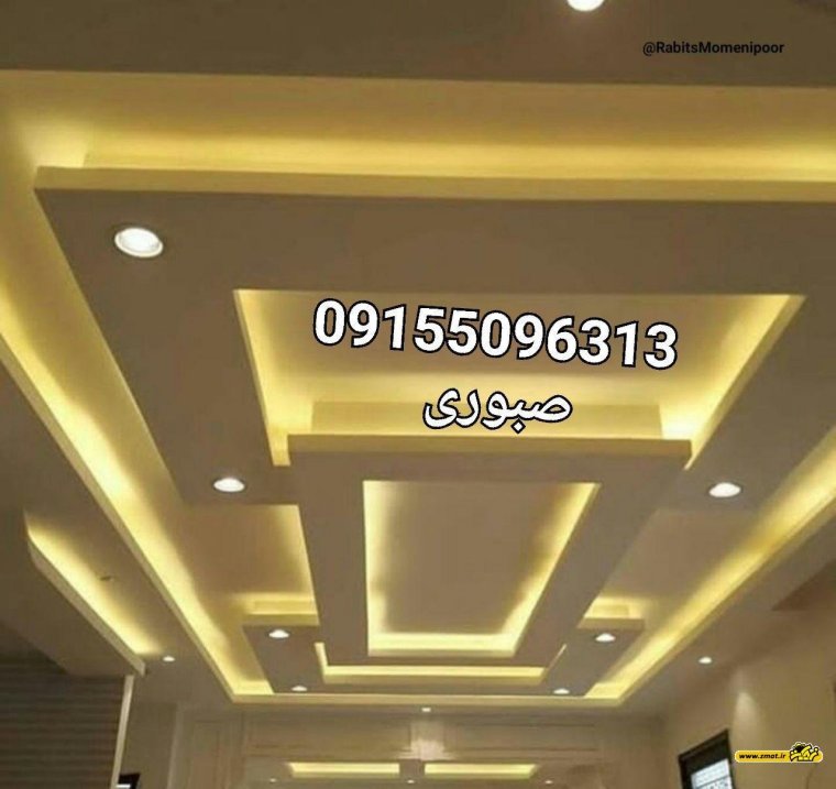 Фигурный потолок квадратный