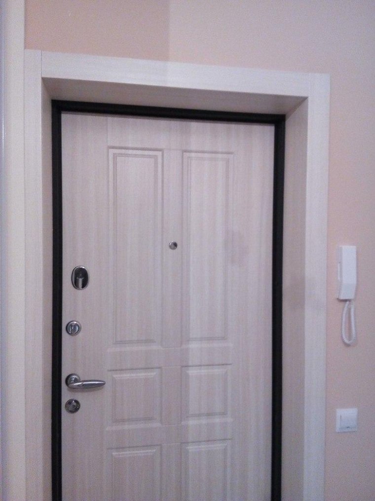 Откосы входной двери