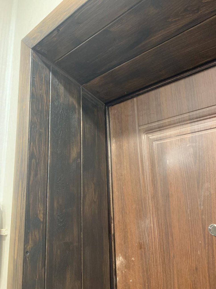 Откосы проема входной двери