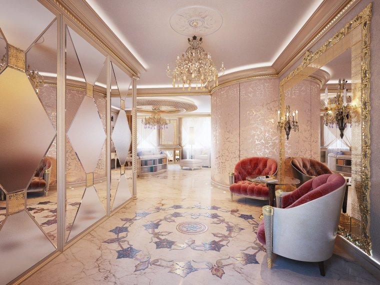 Роскошный интерьер квартиры
