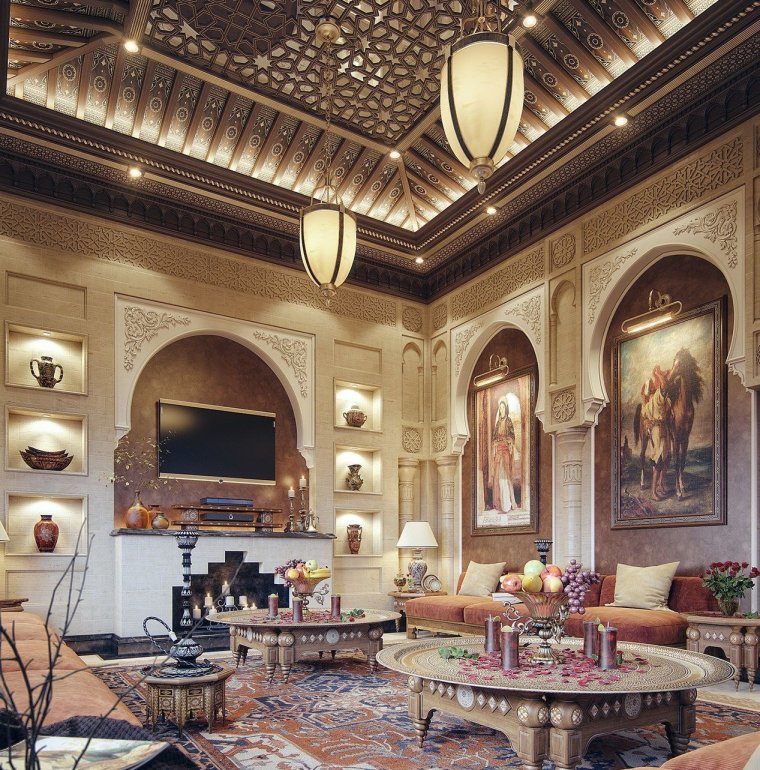 Марокко интерьеры марокканцев