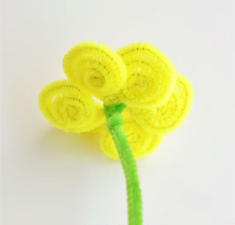 Слоник из синельной проволоки