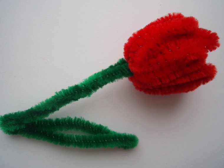 Цветы из синельной проволоки