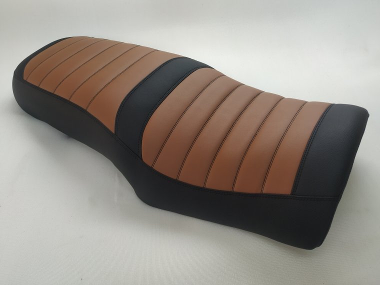 Обтяжка сидения мотоцикла