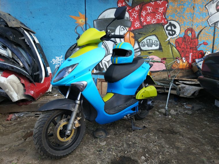 Цвета мопедов