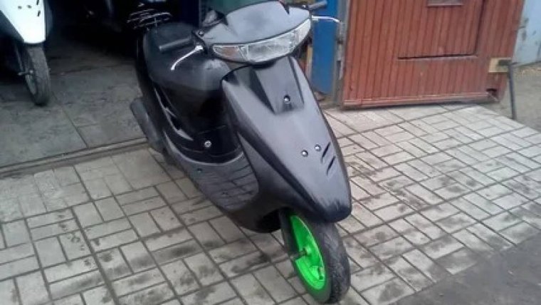 Покраска Honda Dio 27