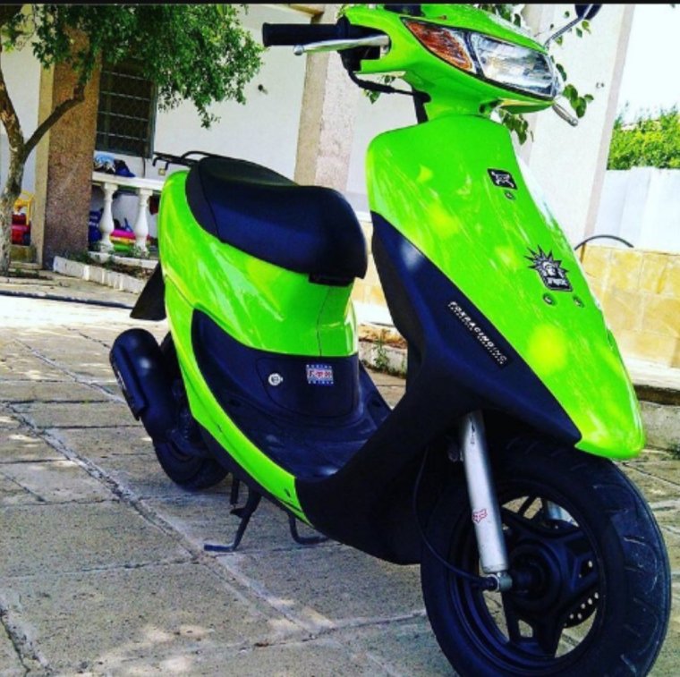 Honda Dio 35 ZX зеленый