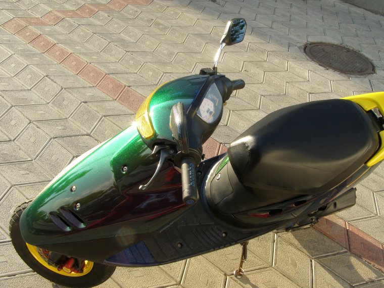Honda Dio 27 покрашенная