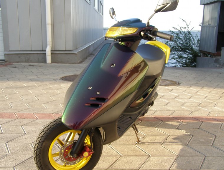 Покраска Honda Dio 27