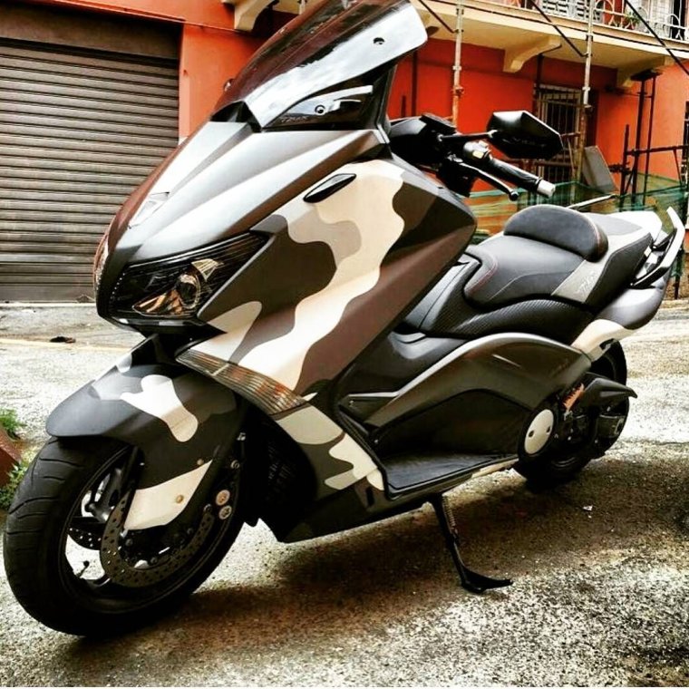 Yamaha TMAX 500 хаки цвет