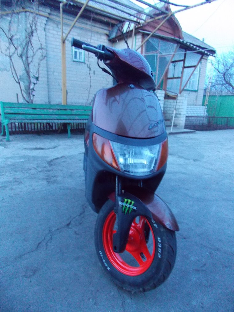 Перекраска скутера