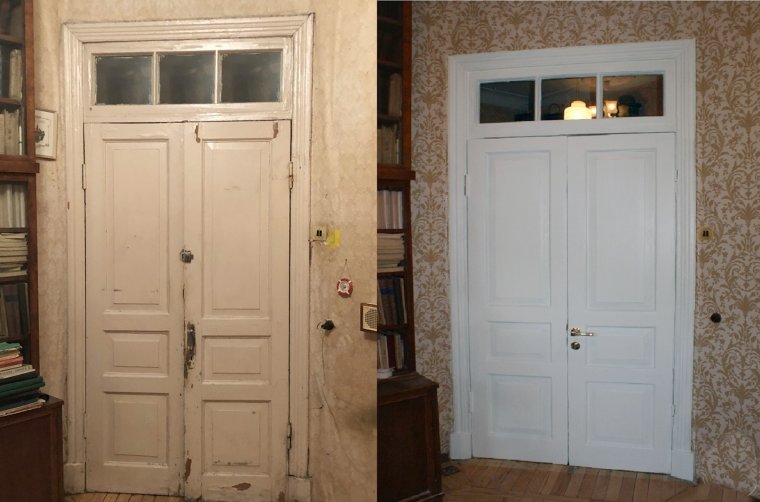 Деревянные сталинские двери