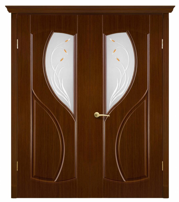 Межкомнатные двери Фаина темный дуб