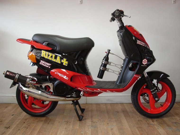 Стайлинг китайского скутера