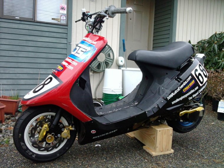 Honda Dio 34 кастом