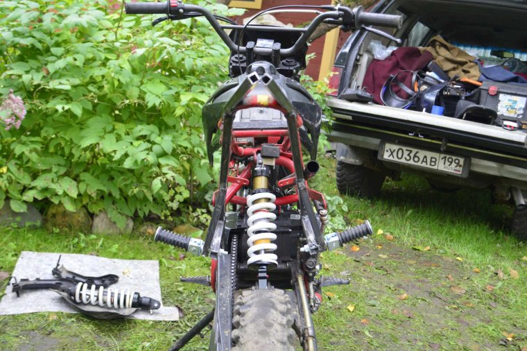 Рама питбайка 125 Ирбис