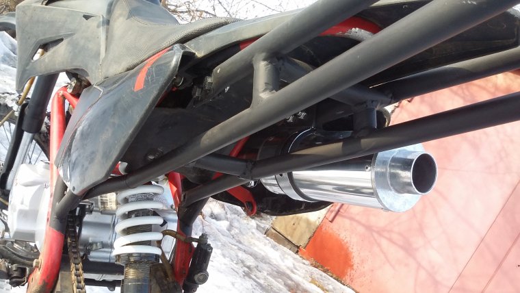 Багажник бугель Irbis TTR 250