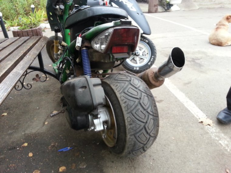 Yamaha BWS 100 вынос зада