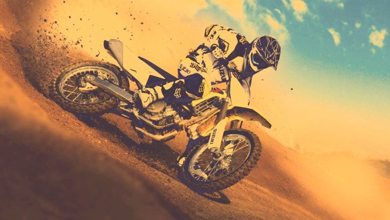 Мотокросс арт