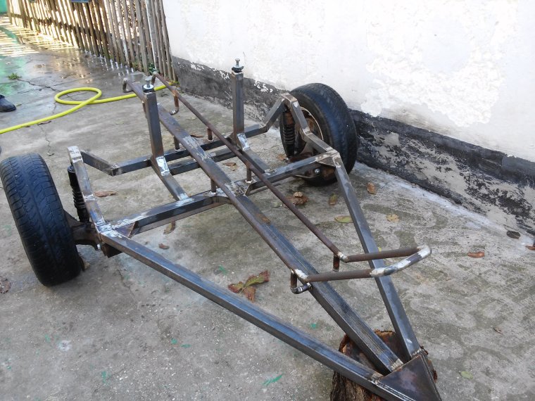 Тележка для перевозки мотоцикла